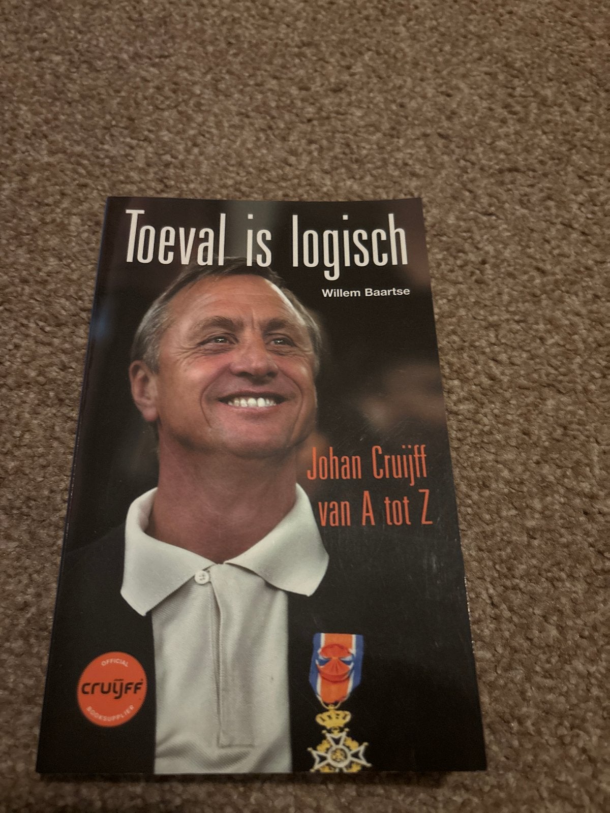 Toeval is logisch - Johan Cruijff van A tot Z, Ophalen of Verzenden, Gelezen, Overige sporten