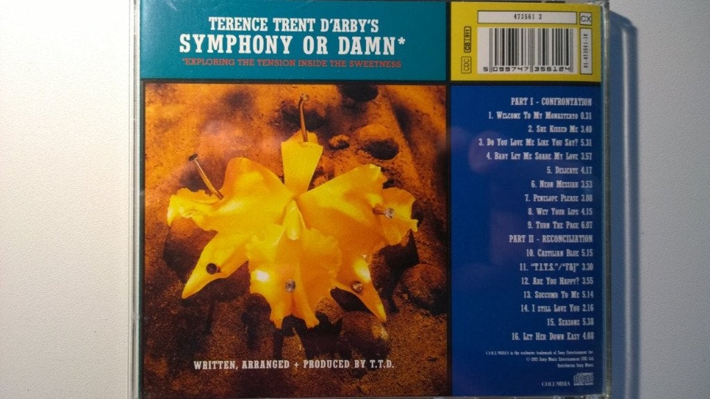 Terence Trent D'Arby - Terence Trent D'Arby's Symphony Or Da, Ophalen of Verzenden, Zo goed als nieuw