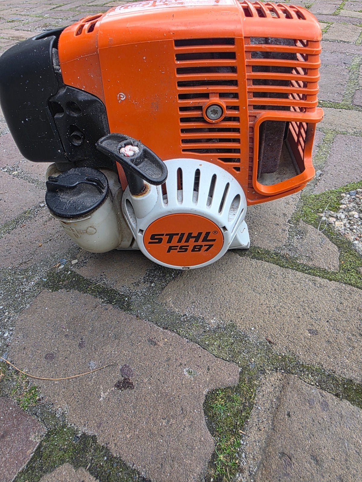 stihl fs 87, Tuin en Terras, Ophalen, Zo goed als nieuw, Benzine, Stihl