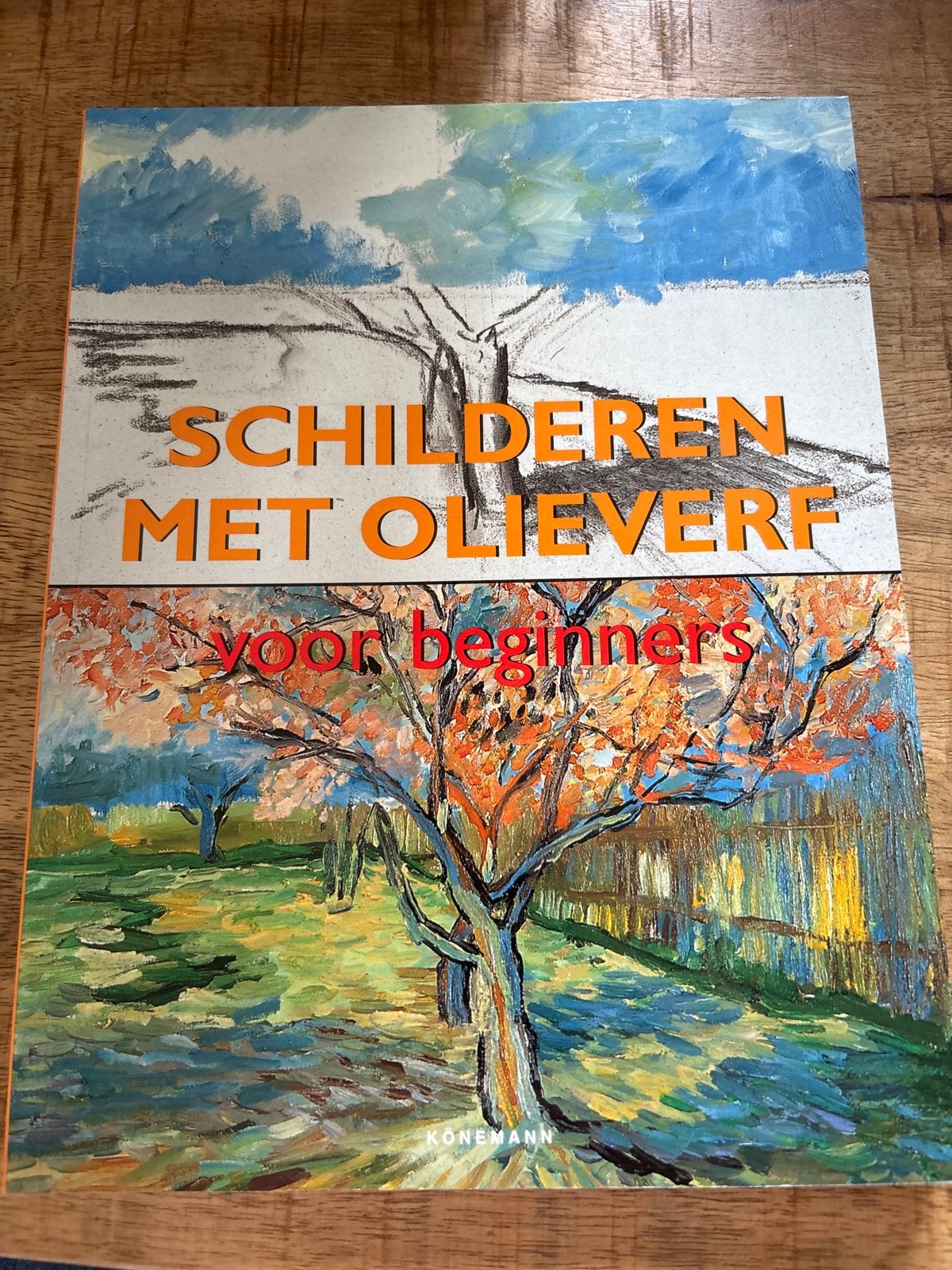 Schilderen met olieverf voor beginners - Konemann, Ophalen of Verzenden, Zo goed als nieuw, Overige typen
