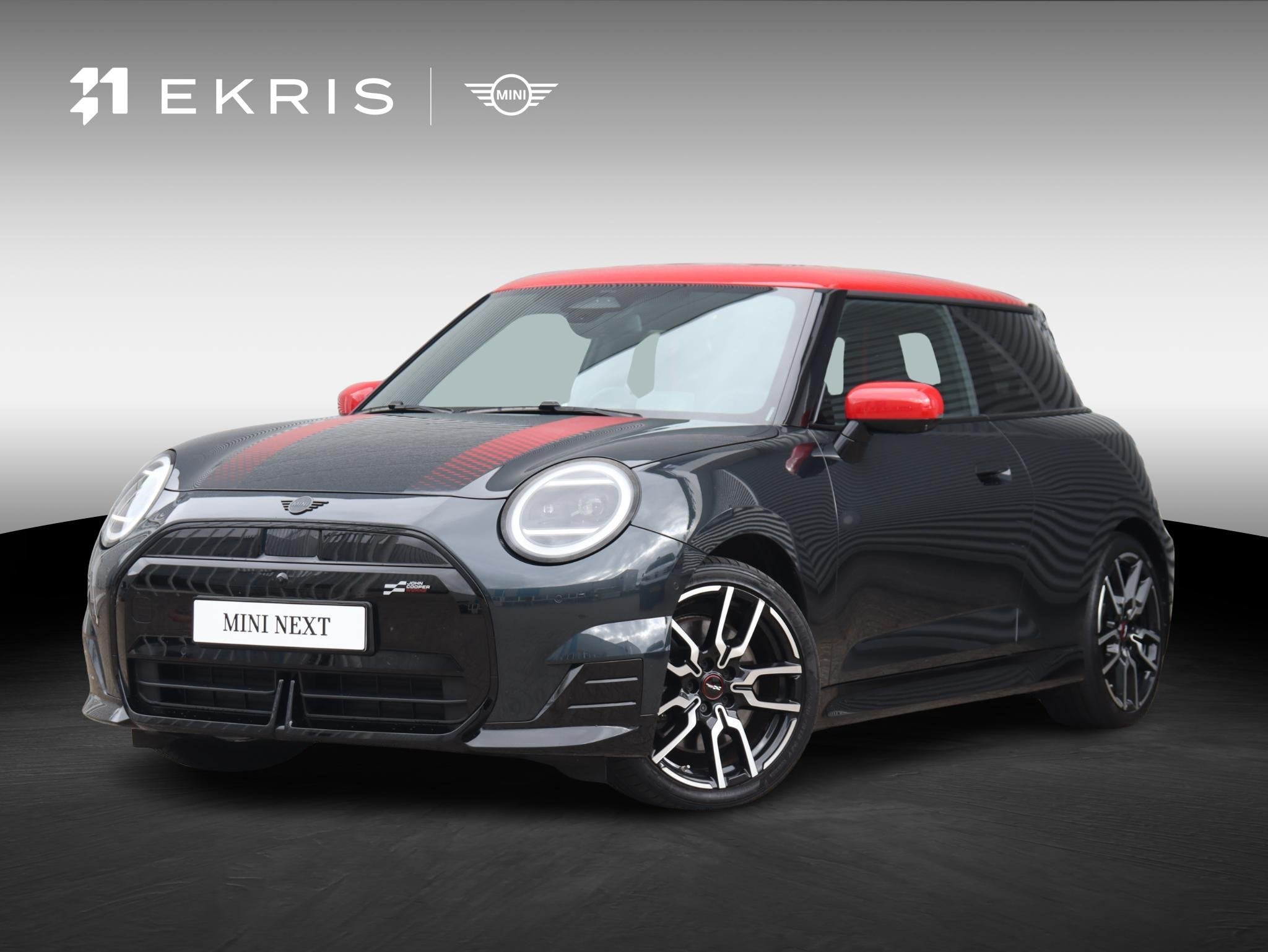 MINI 3-Deurs Cooper E | John Cooper Works + Pakket M + Panod, Auto's, Mini, Gebruikt, 41 kWh, Met garantie (alle), 4 stoelen