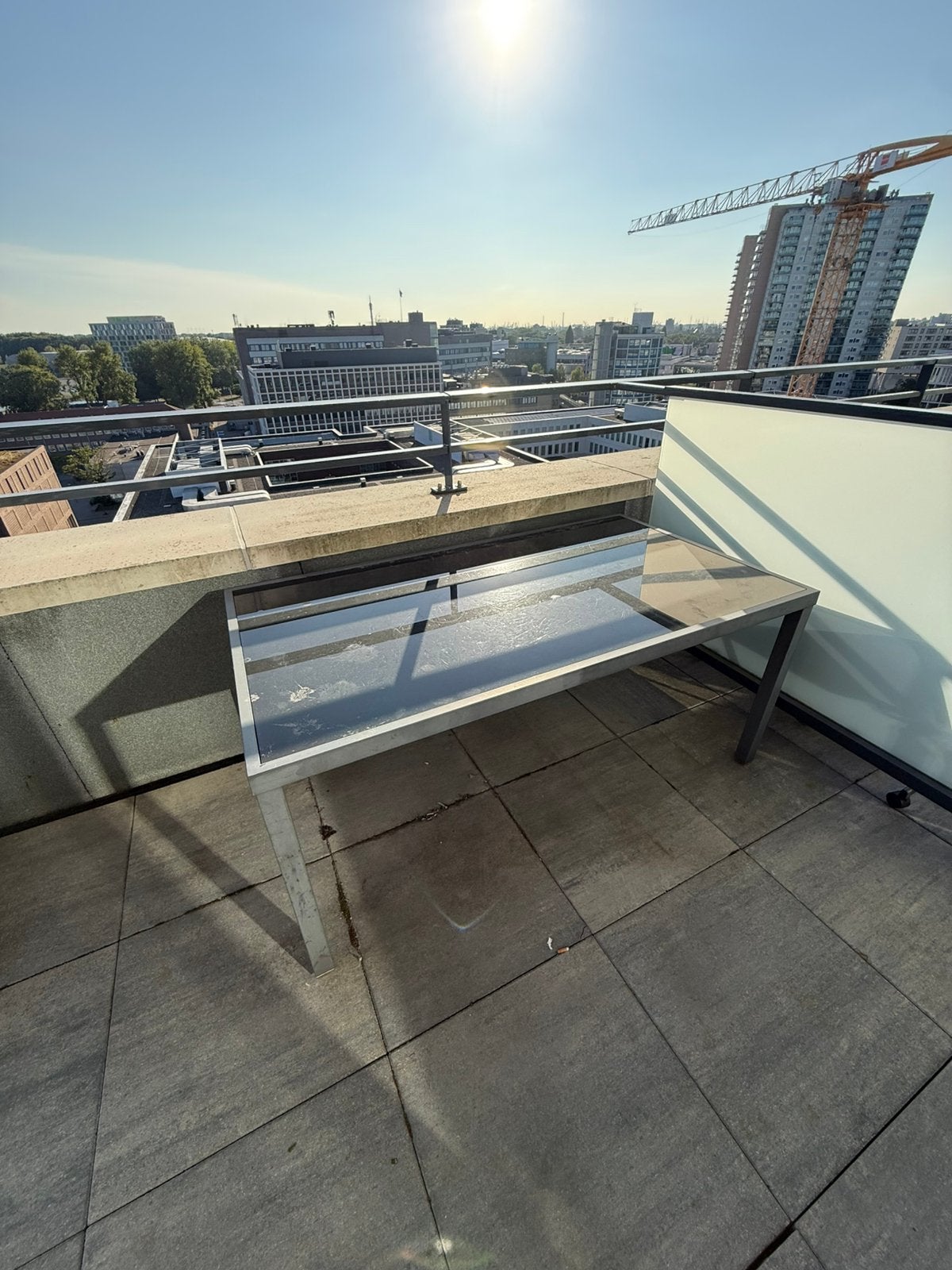 Tuintafel, Ophalen, Zo goed als nieuw, Kunststof