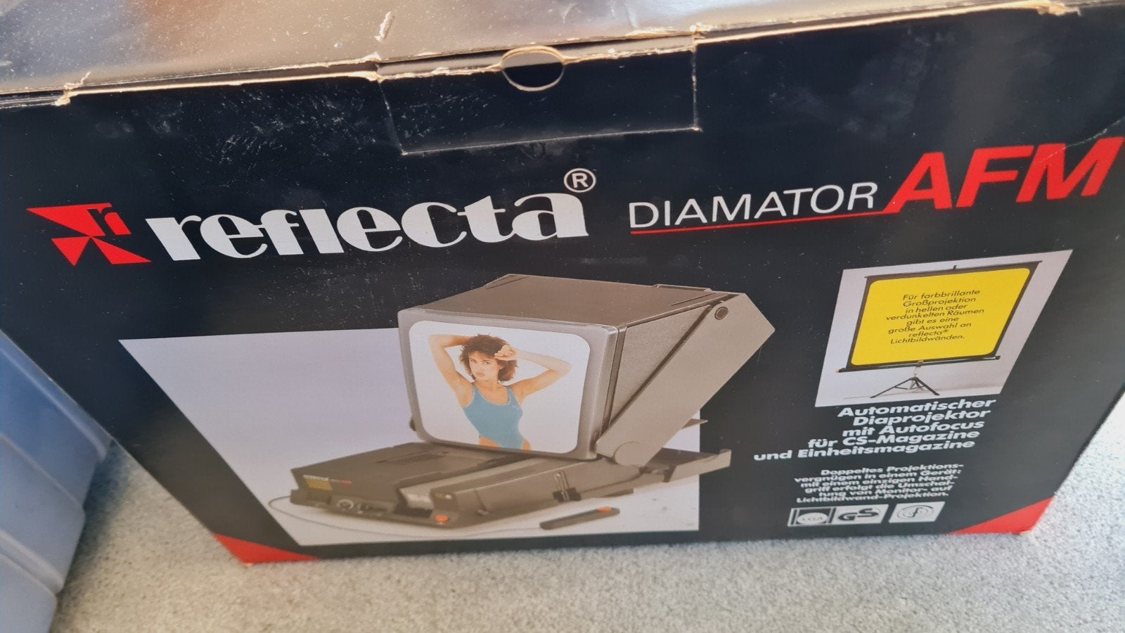 Reflecta Diamator AFM Diaprojector met Autofocus, Ophalen of Verzenden