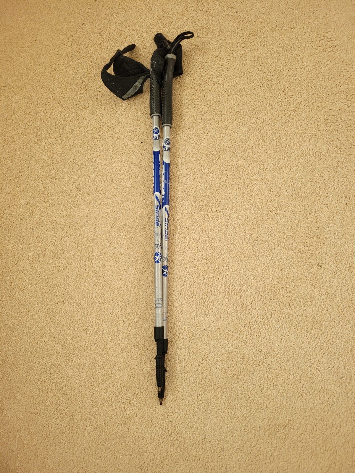 Gabel Nordic Walking wandel stokken verstelbaar, .., .., Gebruikt, Gabel