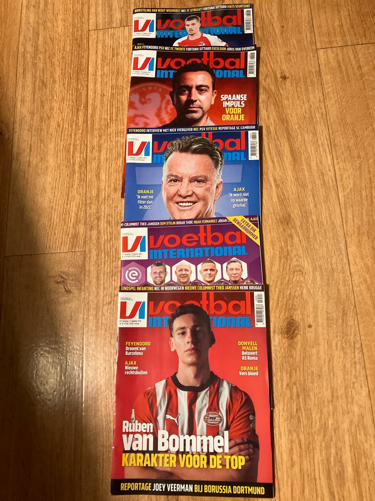 Voetbal International tijdschriften - diverse edities, Ophalen of Verzenden, Zo goed als nieuw, Sport en Vrije tijd