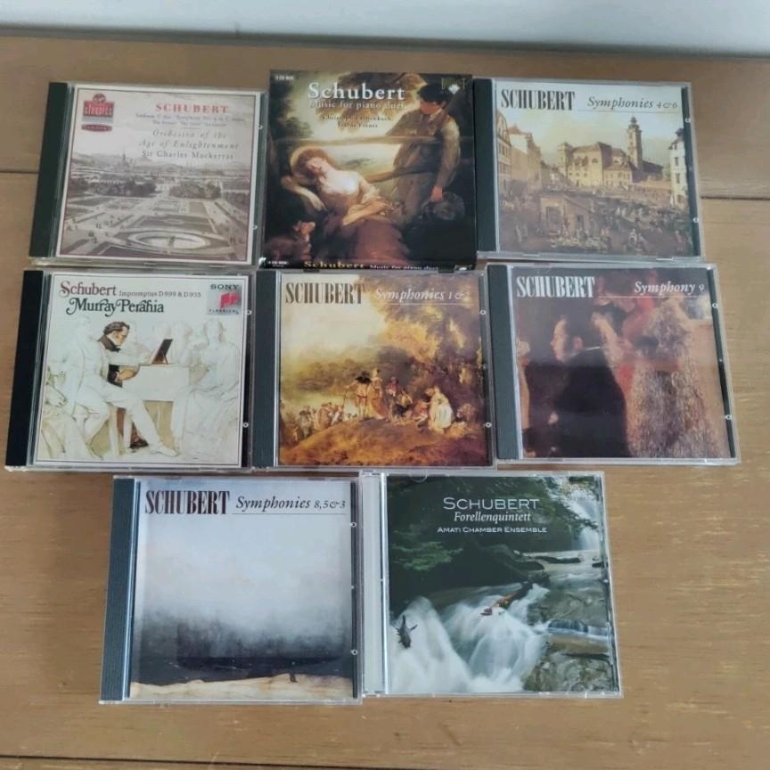 Schubert CD Collectie - Klassieke Muziek Boxset, Cd's en Dvd's, Cd's | Klassiek, Gebruikt, Boxset, Ophalen of Verzenden, Romantiek