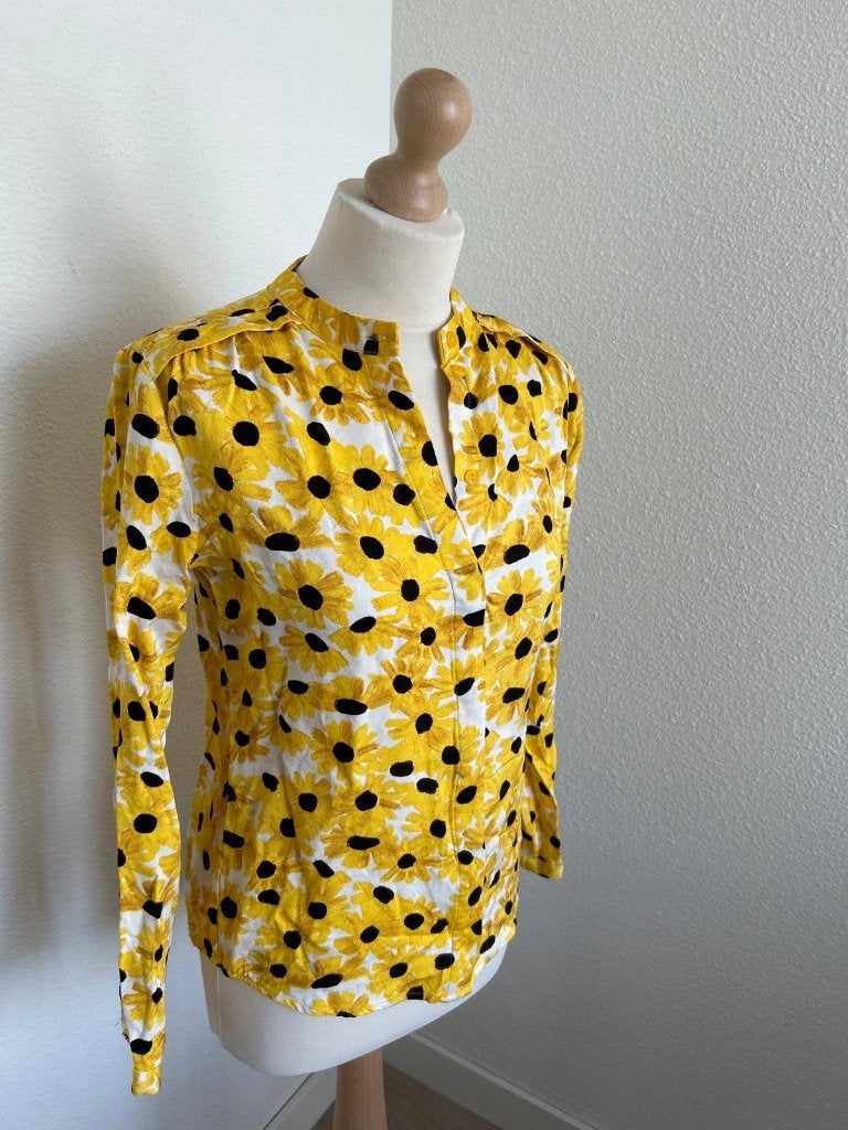 Fabienne Chapot maat 34 gele Sunset blouse bloem 470, Geel, Ophalen of Verzenden, Zo goed als nieuw, Fabienne Chapot