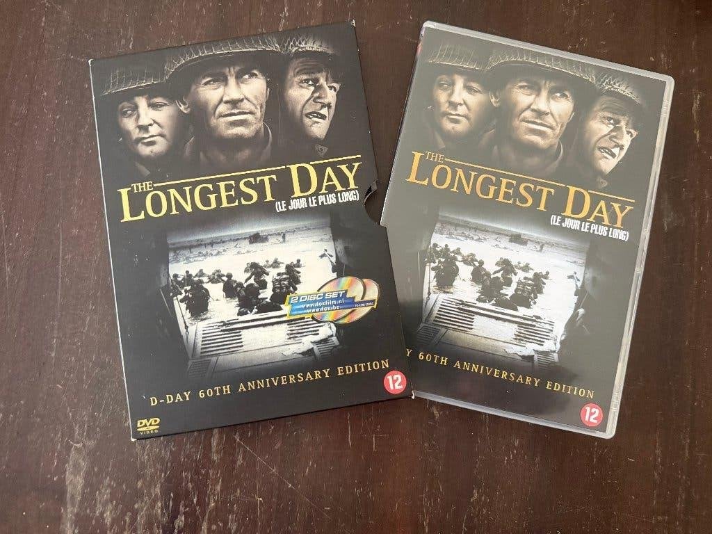 The Longest day ( D-Day 60th Anniversary Edition ) 2 DVD Box, Cd's en Dvd's, Dvd's | Klassiekers, 1960 tot 1980, Nederlands, Drama