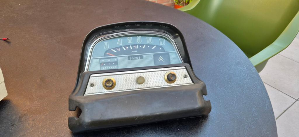 Complete kilometerteller met knopjes Citroën Ami 6, Auto-onderdelen, Ophalen of Verzenden, Gebruikt, Citroën