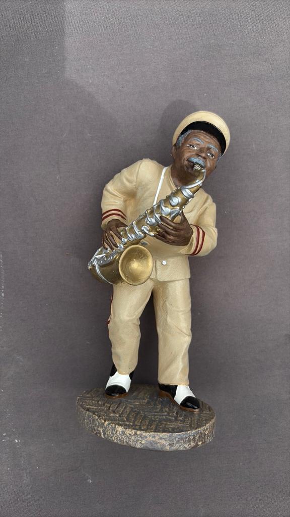Jazz artiest beeldje Ros, Ophalen of Verzenden, Zo goed als nieuw