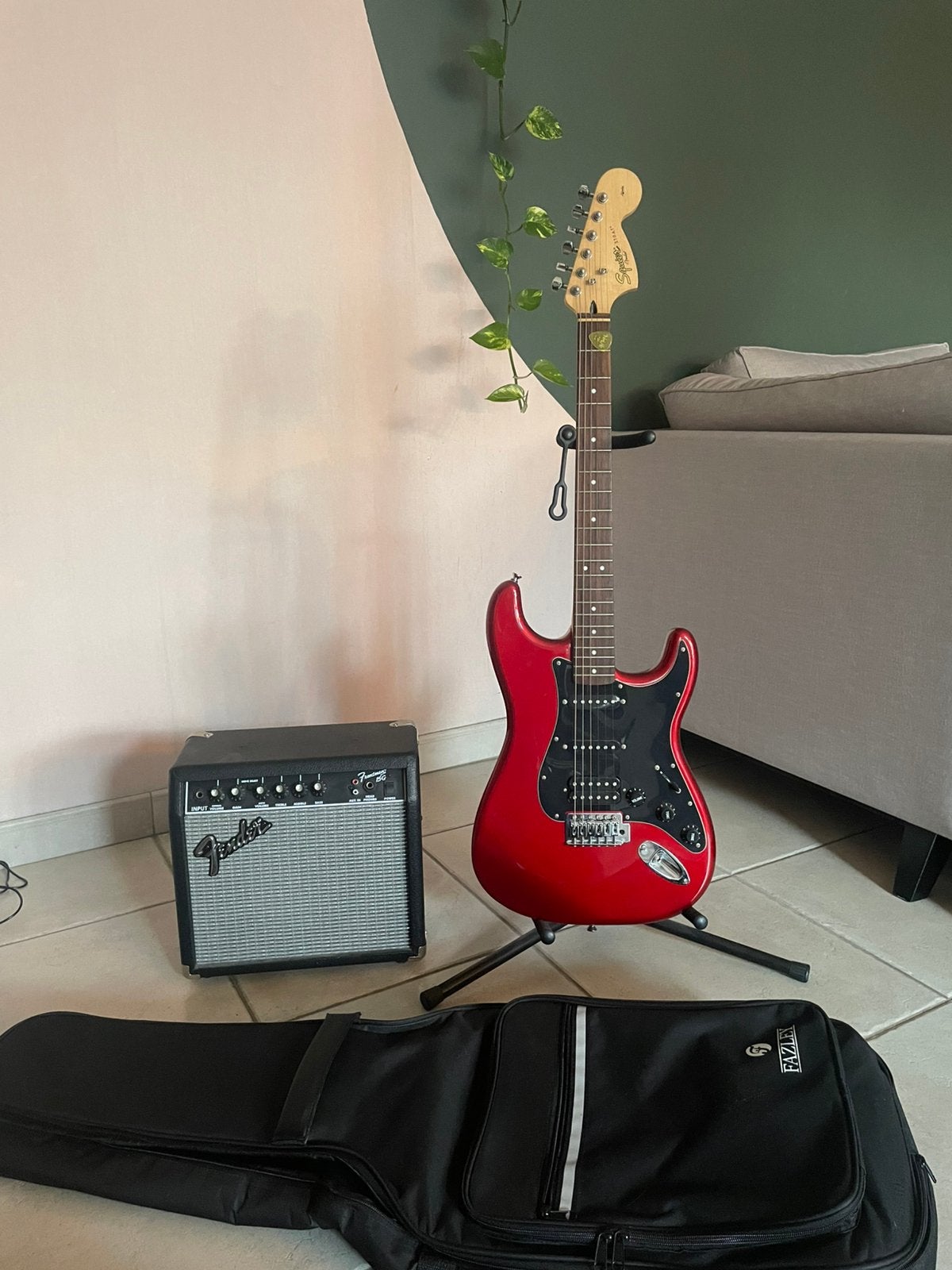 Fender Squier Stratocaster set