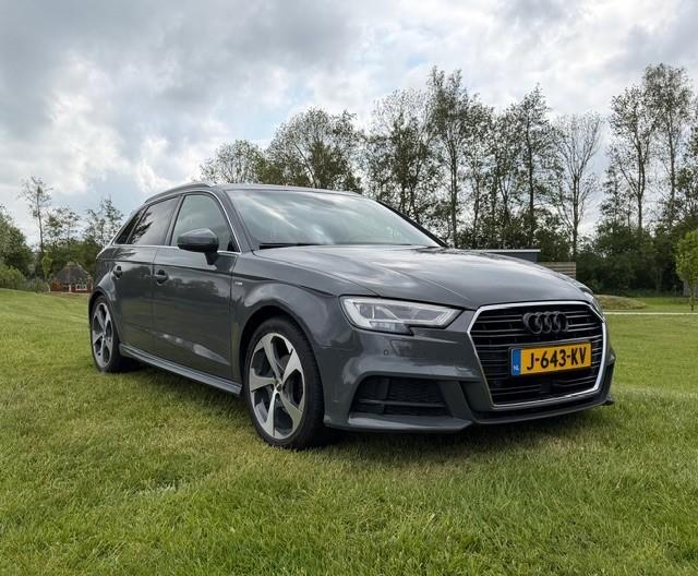 Audi A3 1.5 Tfsi 150pk CoD Ultra S Tronic 2017 Grijs, 1498 cc, Zwart, 4 cilinders, Overige bekleding