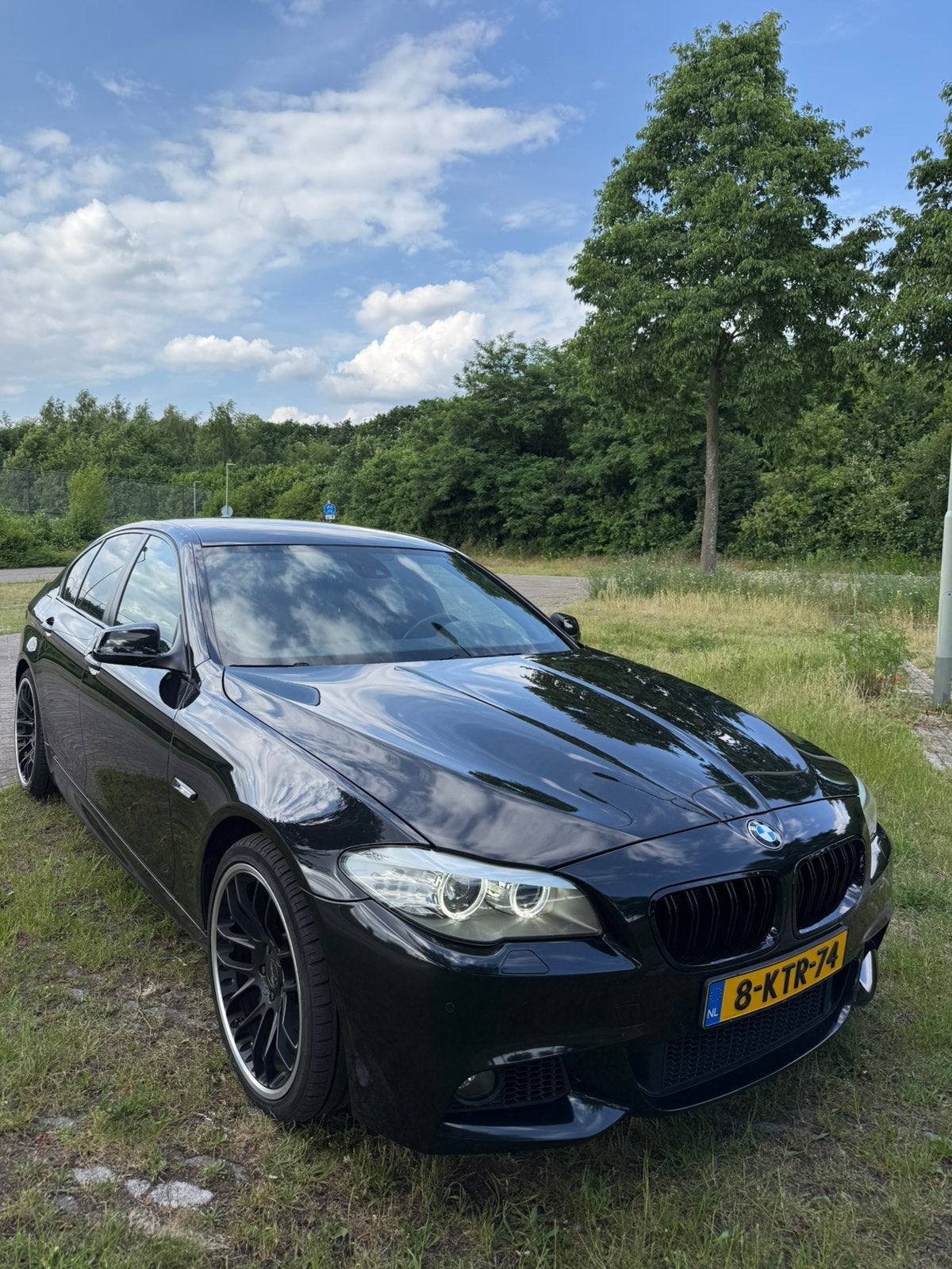 BMW 5-Serie 3.0 535I M Pakket 340 pk xhp stage, Automaat, Achterwielaandrijving, Zwart, 1675 kg