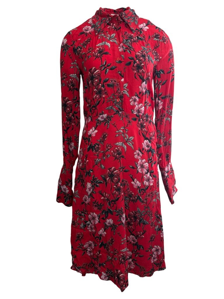 Twist & Tango jurk S, Ophalen of Verzenden, Zo goed als nieuw, Rood, Onder de knie