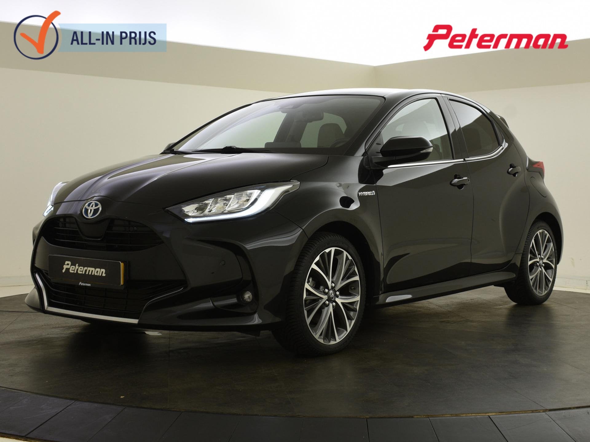 Toyota Yaris 1.5 Hybrid Executive | Beige leder | Panorama|, Auto's, 12 maanden, 450 kg, Gebruikt, Euro 6