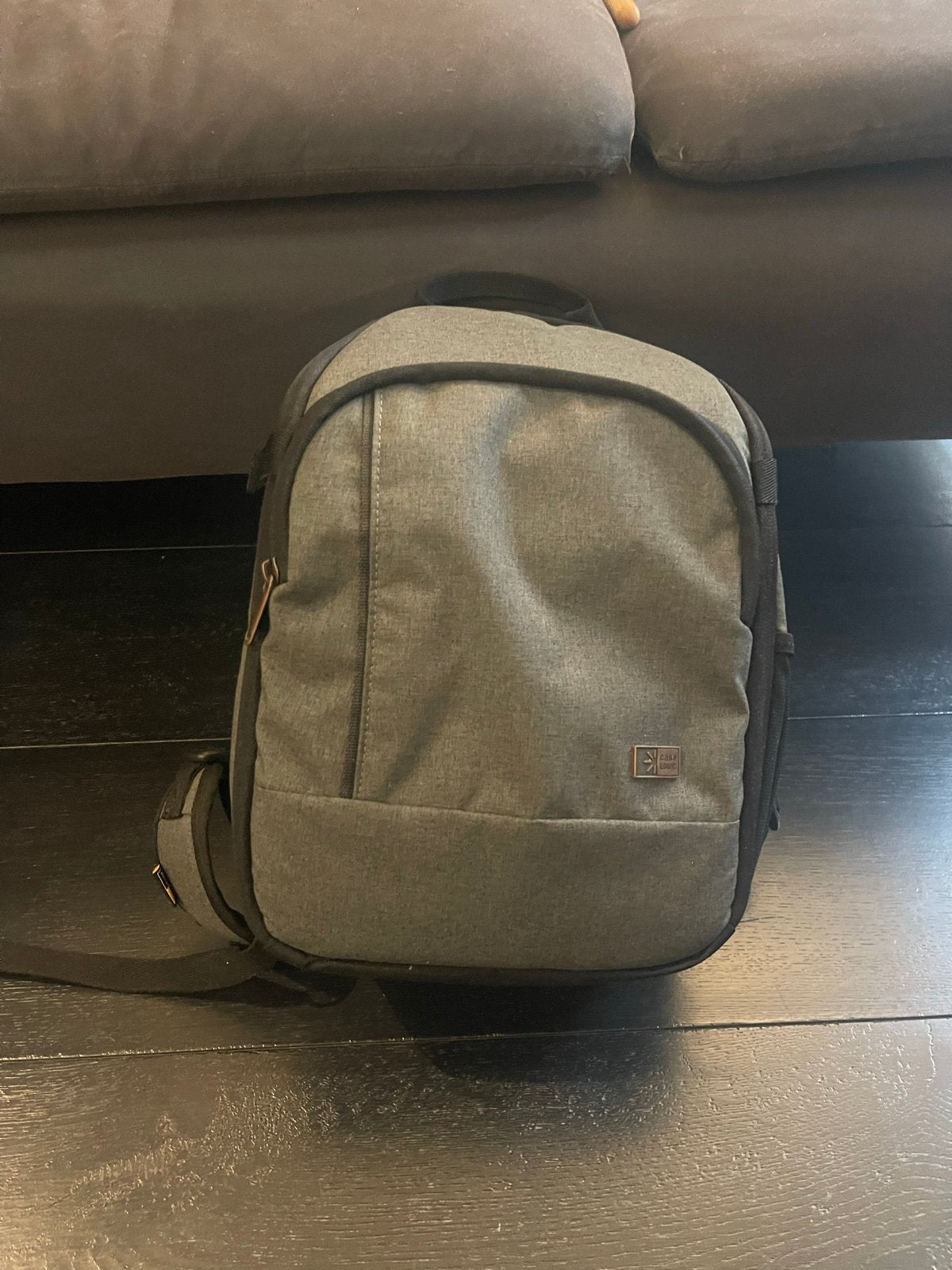 Case Logic Cameratas Rugzak Grijs - Zo goed als nieuw, Audio, Tv en Foto, Ophalen, Rugtas, Gevoerd, Zo goed als nieuw
