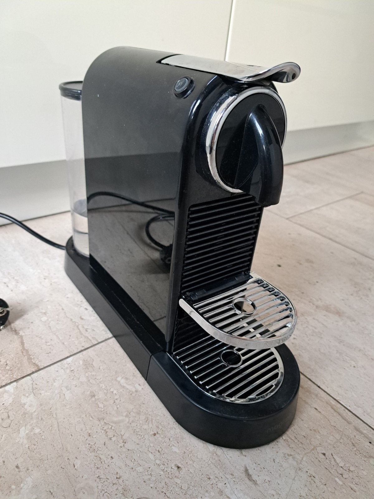 Nespresso Magimix koffieapparaat CitiZ, Ophalen, Gebruikt, Koffiemachine, Koffiepads en cups