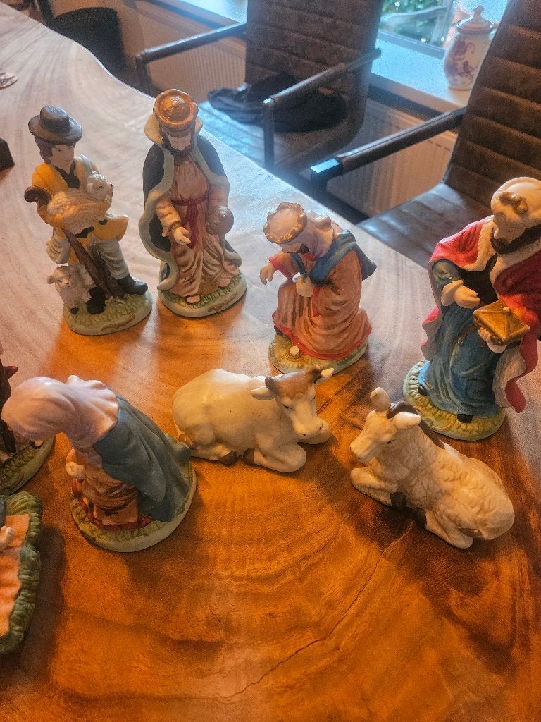 Beelden kerst stal, Diversen, Ophalen, Zo goed als nieuw