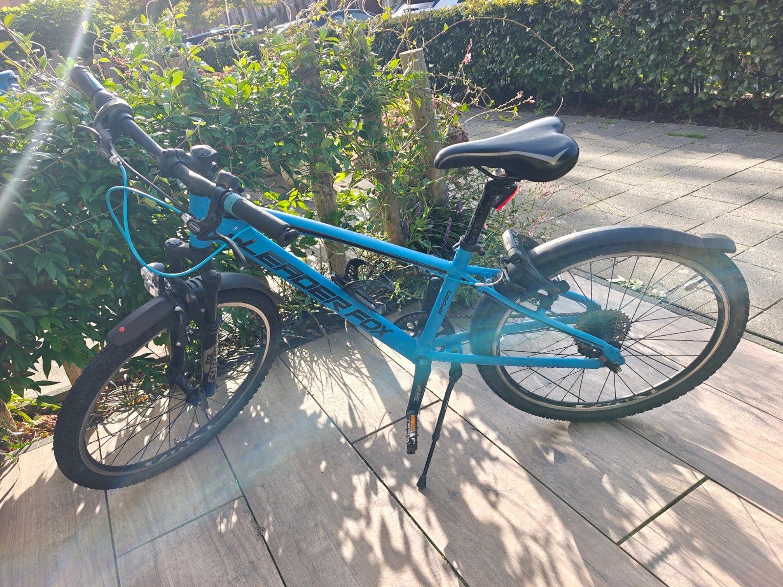 Leader Fox Mountainbike 24 inch - Blauw, Ophalen, Zo goed als nieuw, 20 inch of meer, Leaderfox