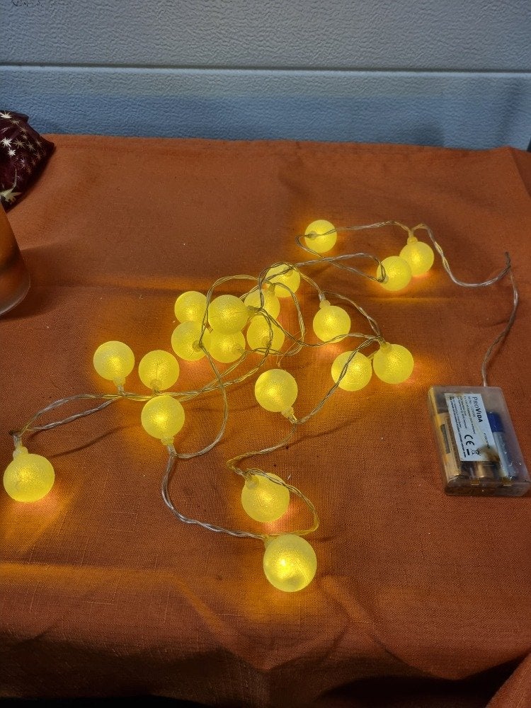 verlichting bollen op batterijen, Diversen, Kerst, Ophalen of Verzenden, 'T Olde Gre-j, Info@toldegrej.nl, Endepoelstraat 20f Didam