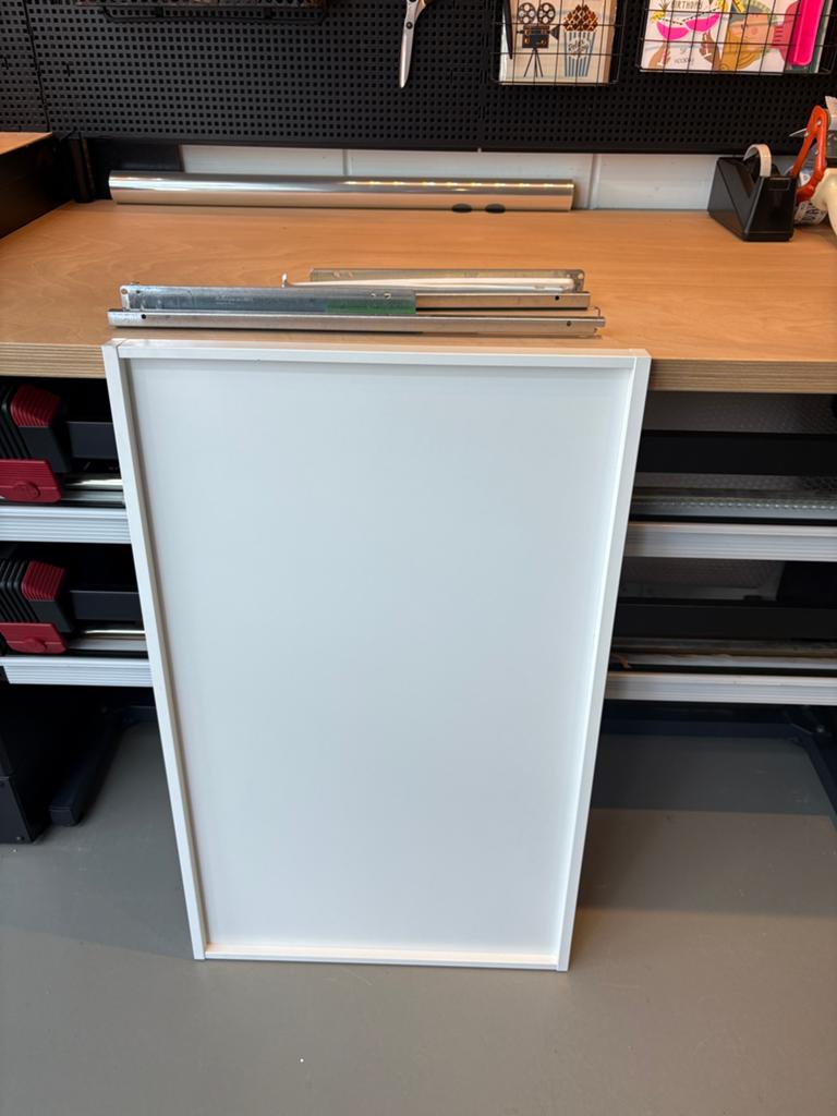 Ikea Komplement uitrekbare plank 100x58 cm, Ophalen, Gebruikt, 50 tot 100 cm, Minder dan 100 cm