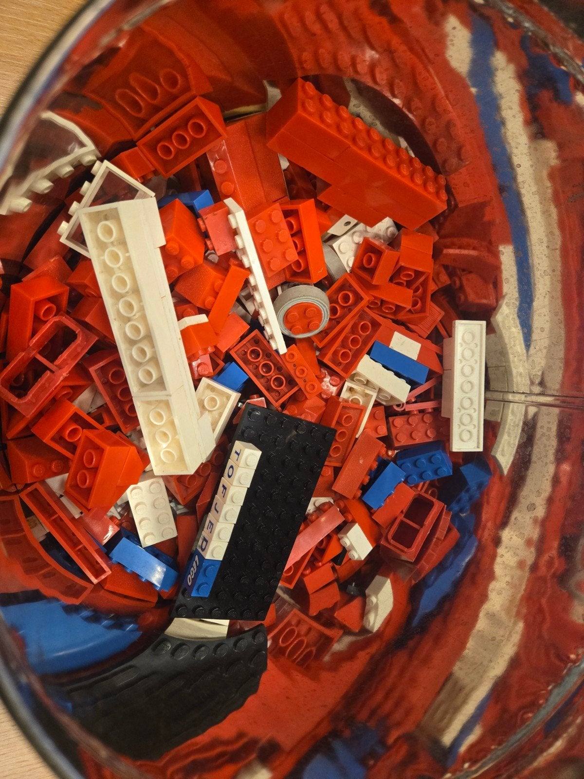 oude vintage lego, Ophalen, Gebruikt, Losse stenen, Lego