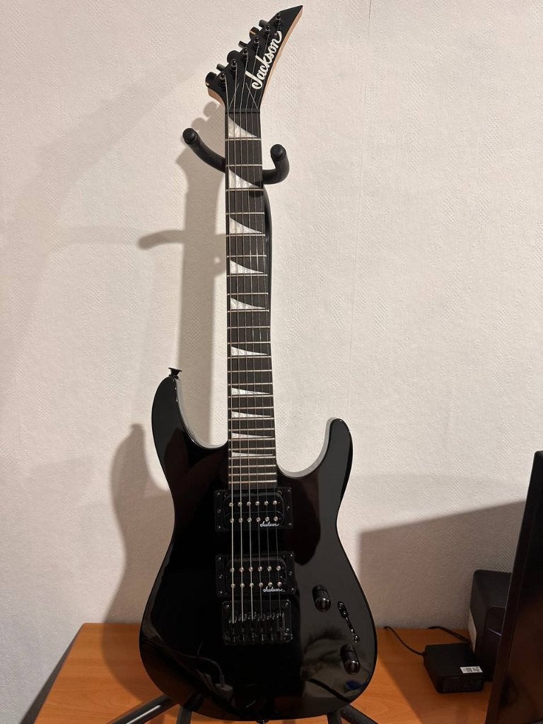 Elektrische gitaar Jackson JS1X Dinky Minion Black, Muziek en Instrumenten, Ophalen, Nieuw, Solid body, Overige merken