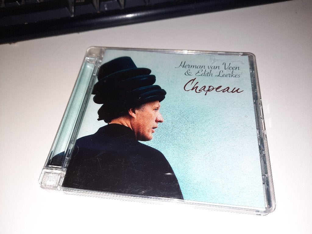 CD DVD Herman van Veen & Edith Leerkes – Chapeau, Ophalen, Zo goed als nieuw, Levenslied of Smartlap