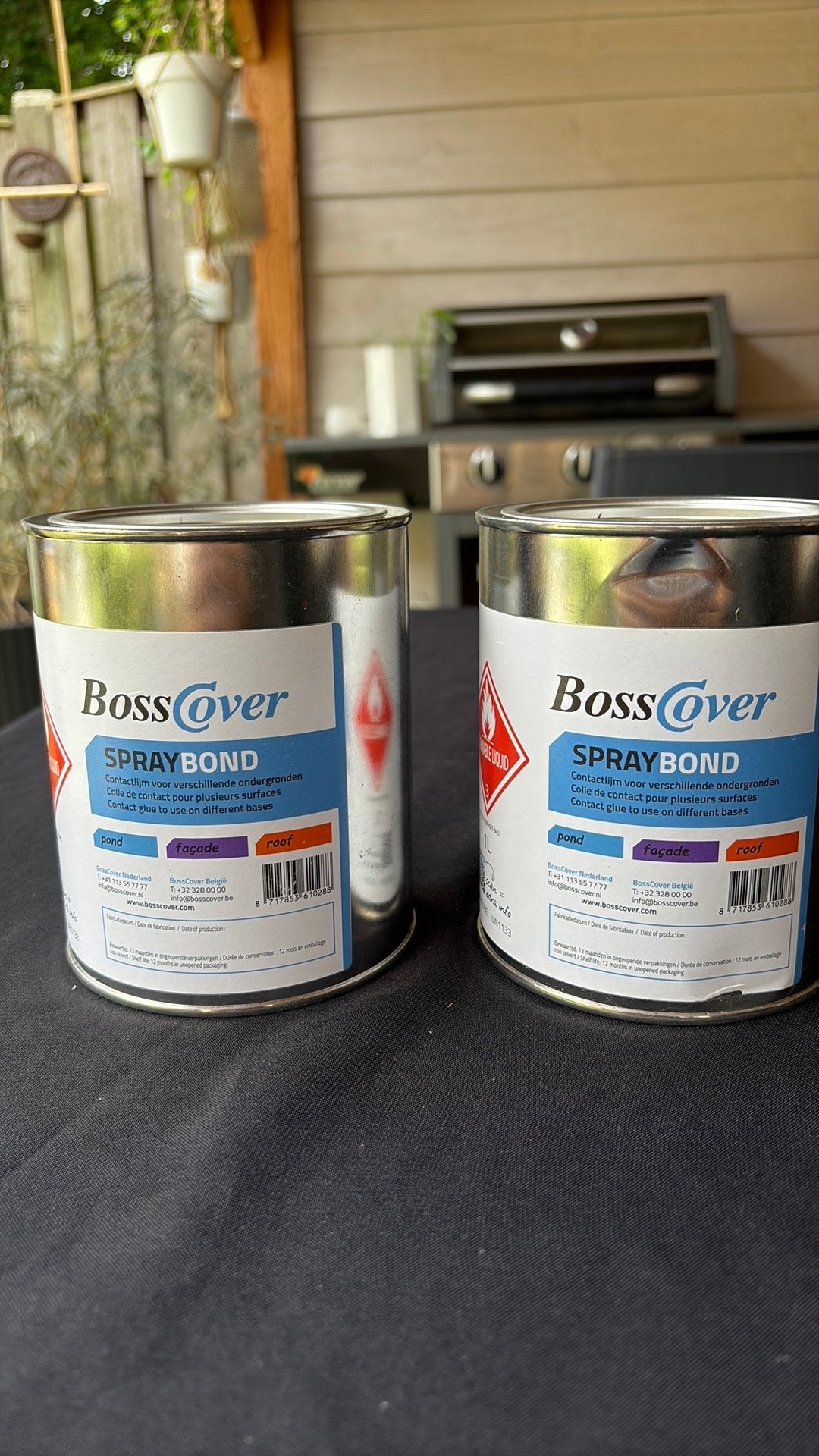 Spray bond contactlijm voor verschillende ondergronden, Overige materialen, Overige kleuren, Overige typen, Nieuw