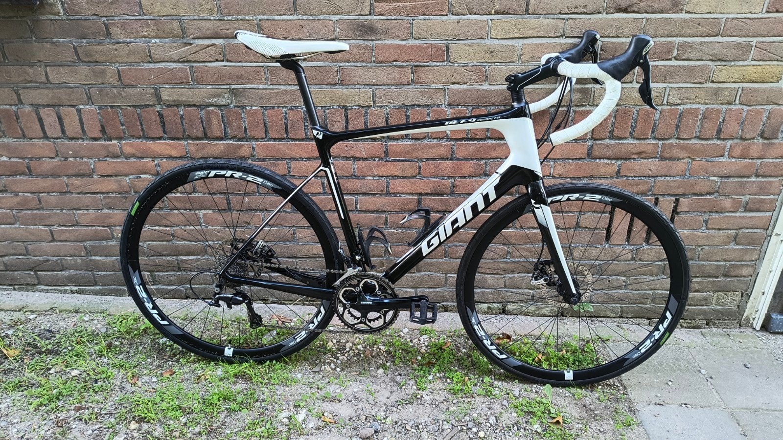 Giant Defy Advanced 1 racefiets Carbon framemaat L, Ophalen, 28 inch, Gebruikt, Carbon