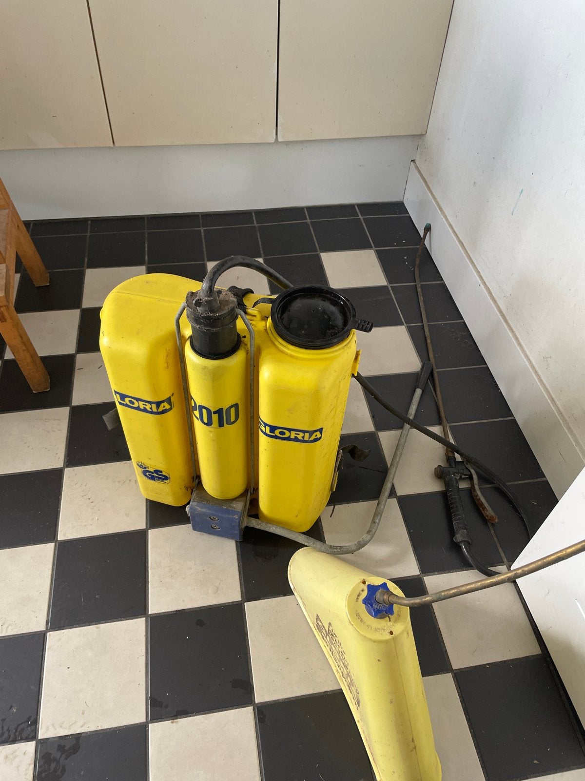 Gloria 2010 rugsproeier - 17 liter, Ophalen, Gebruikt, Overige typen