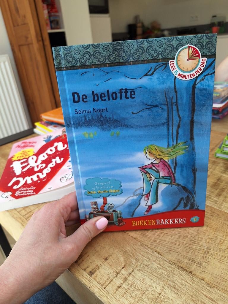 BoekenBakkers serie boeken: 'De belofte' en 'Vloep!', Ophalen of Verzenden, Gelezen, Selma Noort, Frank van Pamelen, Fictie