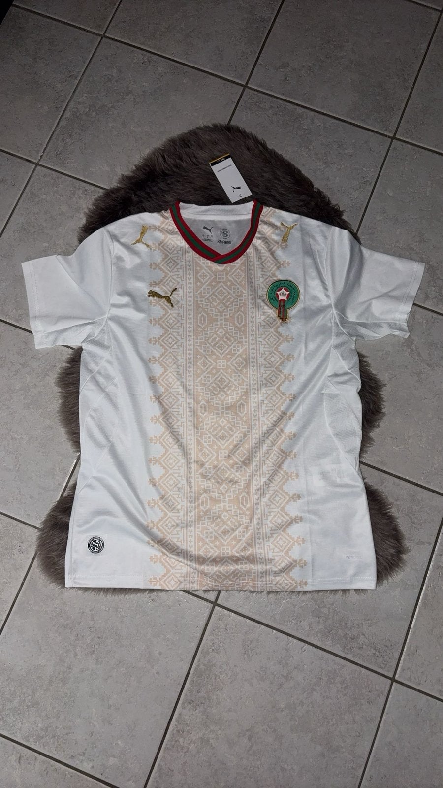 Marokko WK shirt maat S, Maat S, Ophalen of Verzenden, Nieuw, Shirt