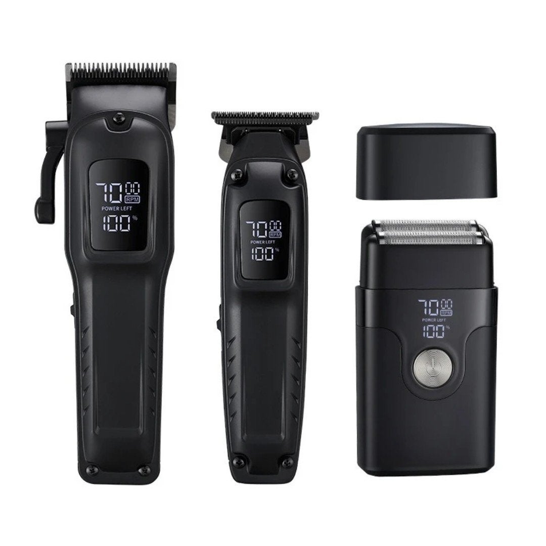 Professionele Tondeuse Set - Haar- en Baardtrimmer, Ophalen of Verzenden, Nieuw