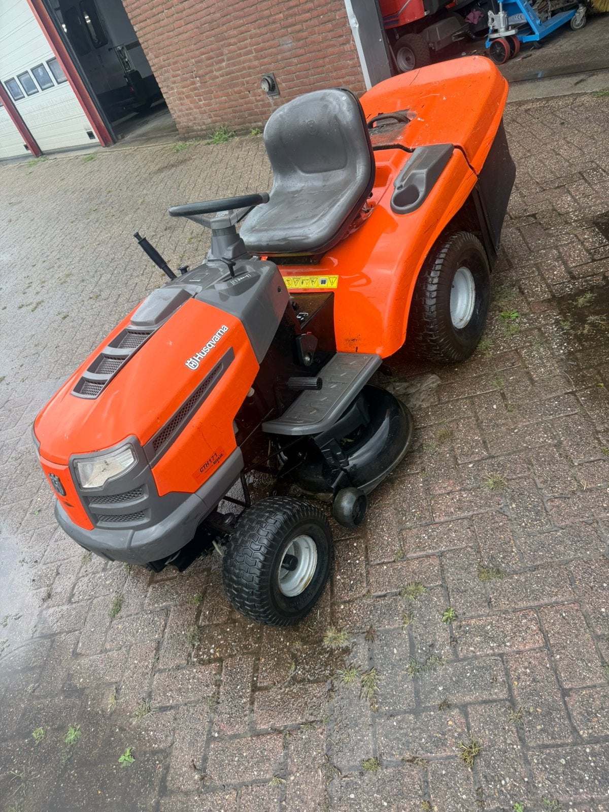 Husqvarna zitmaaier, Ophalen, Gebruikt, 90 tot 120 cm