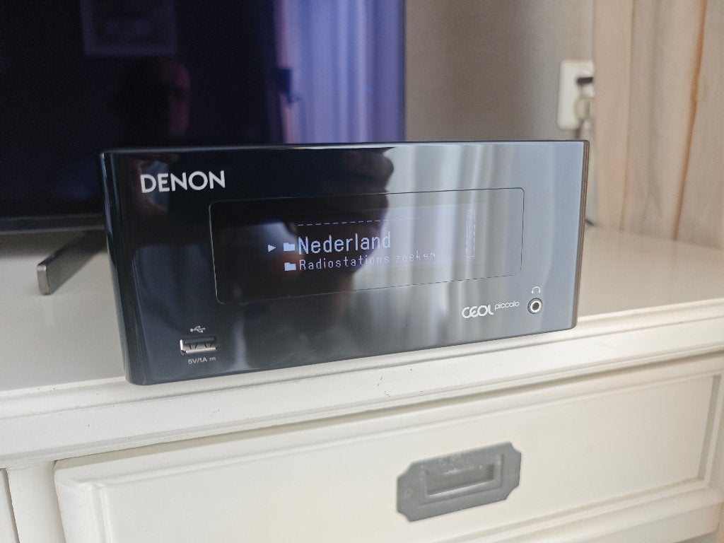 Denon Ceol Piccolo netwerkversterker, Ophalen of Verzenden, Zo goed als nieuw, Tuner of Radio, Denon