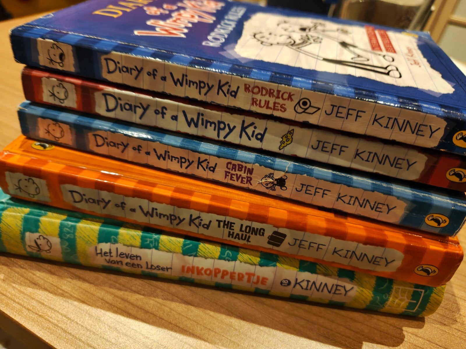 Het leven van een Loser - Jeff Kinney boeken, Boeken, Ophalen of Verzenden, Gelezen, Jeff Kinney, Fictie