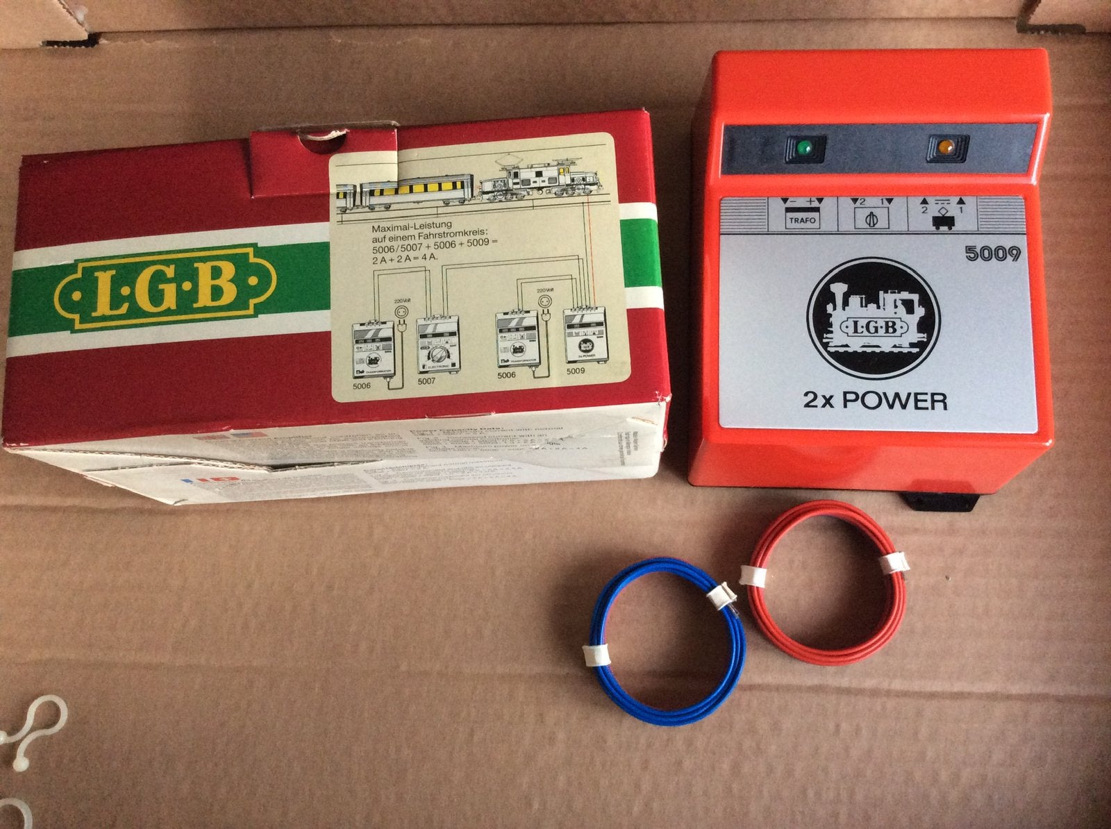 Lgb 5009 rijstroomversterker geven de kleine trafo extra, Ophalen of Verzenden, Nieuw, Transformator of Voeding, LGB