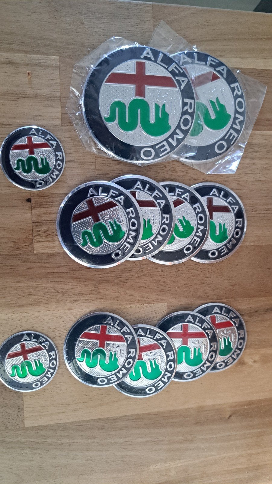 logoset Alfa Romeo. Diversen., Auto diversen, Ophalen of Verzenden