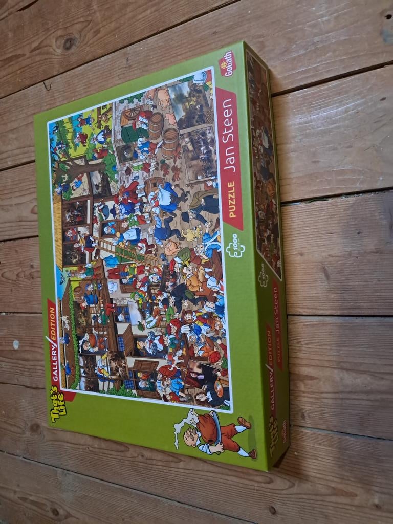 Jan Steen puzzel 1000 stukjes, Ophalen of Verzenden