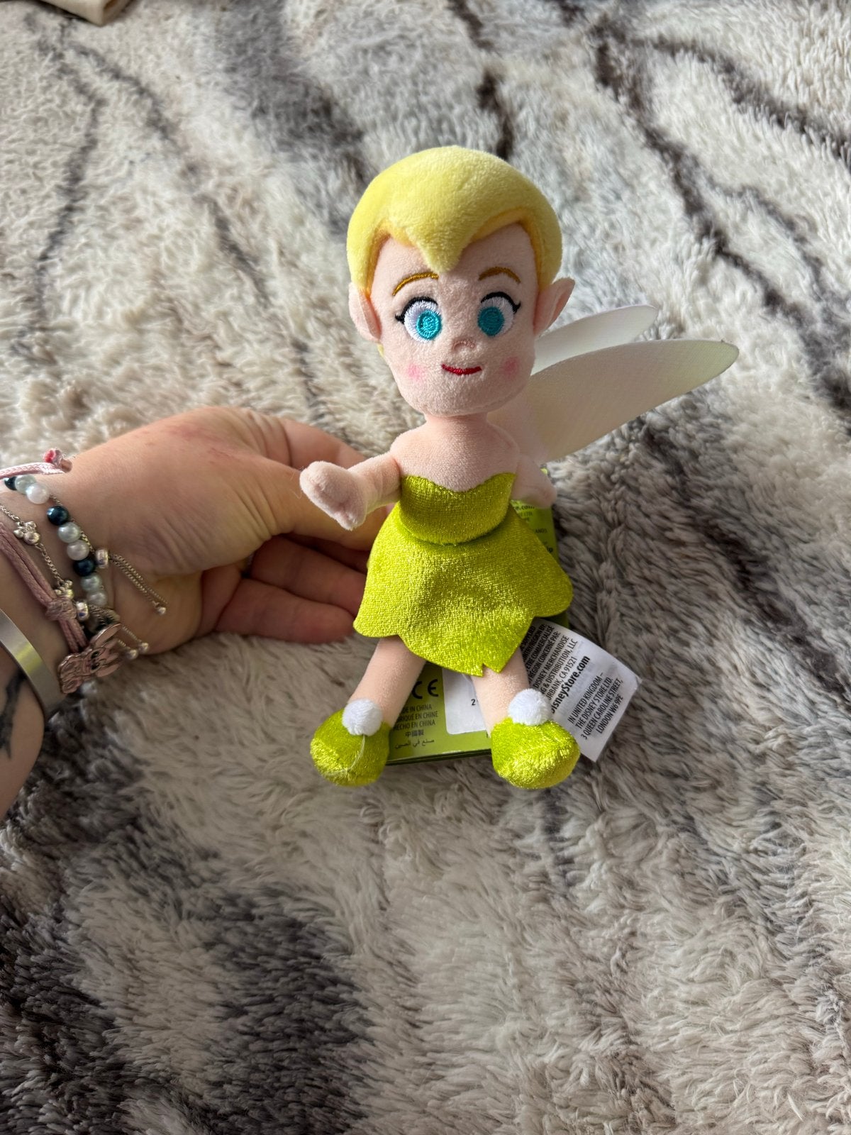 Disney Tinkerbell Knuffel - Nieuw met label, Verzamelen, Disney, Ophalen of Verzenden, Nieuw, Overige typen