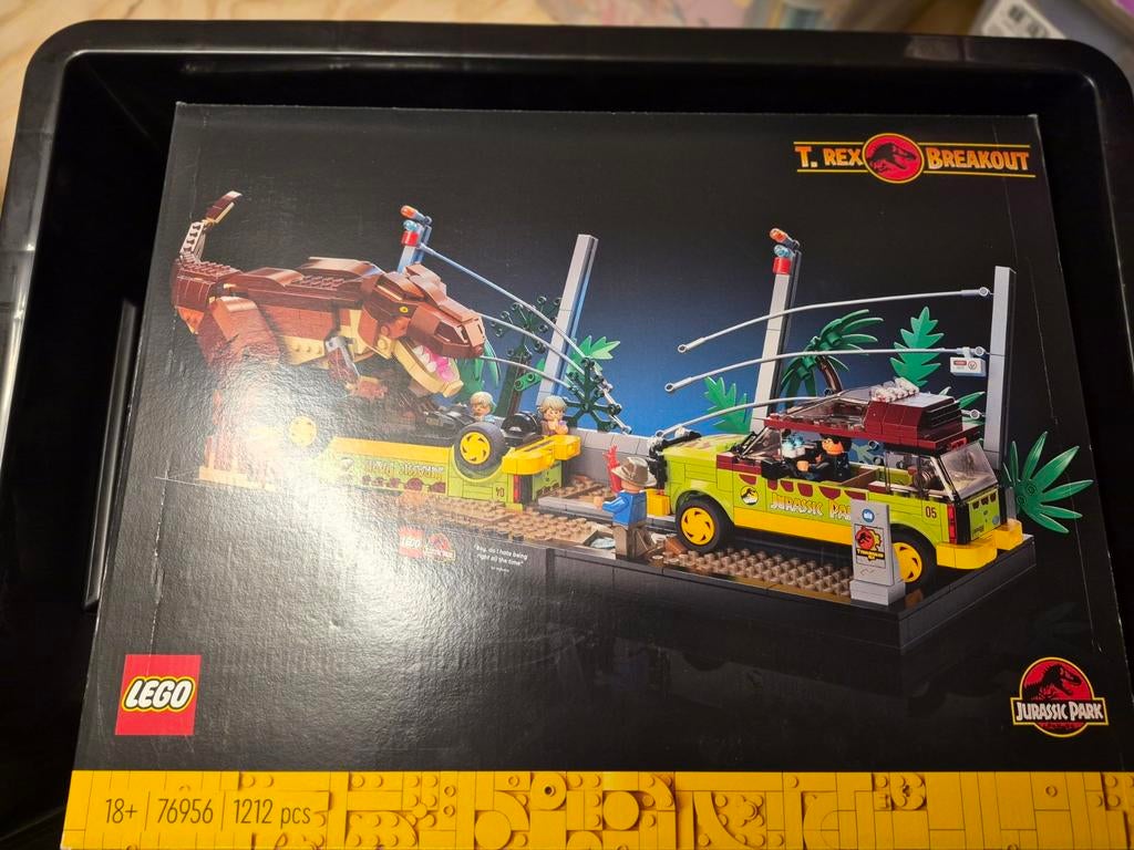 LEGO 76956 T. Rex Breakout - Nieuw in doos, onbeschadigd, Ophalen of Verzenden