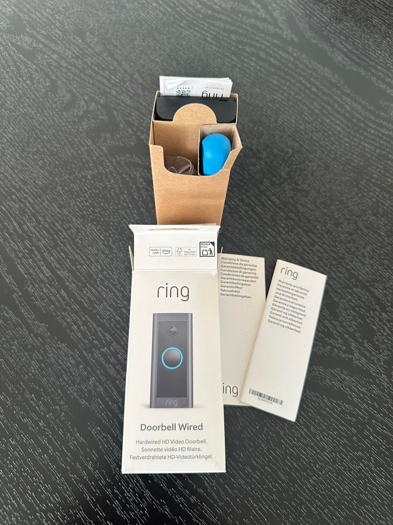 Ring doorbell wired, Verzenden, Nieuw, Overige typen