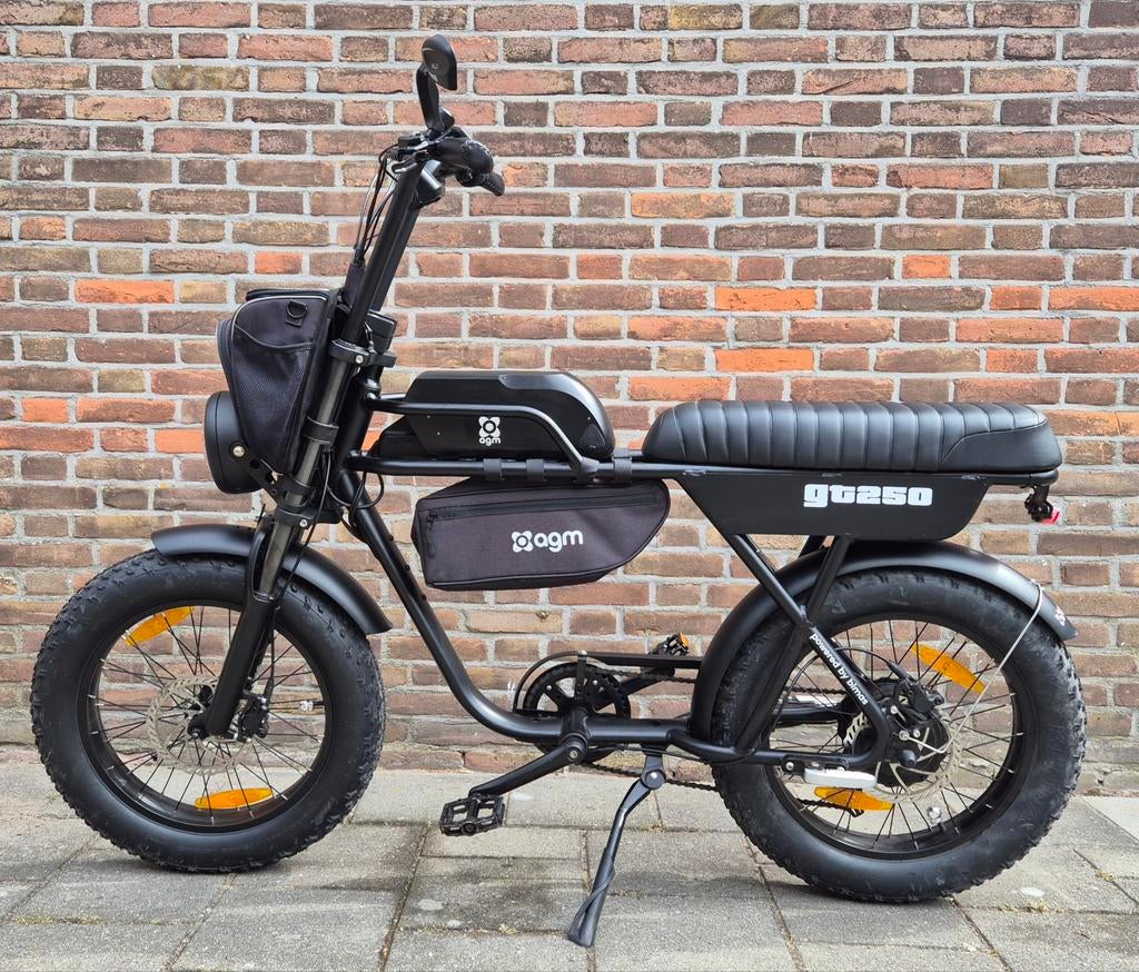 AGM GT250 E-bike met accessoires, slechts 721km op de teller, Ophalen, Zo goed als nieuw, Overige merken