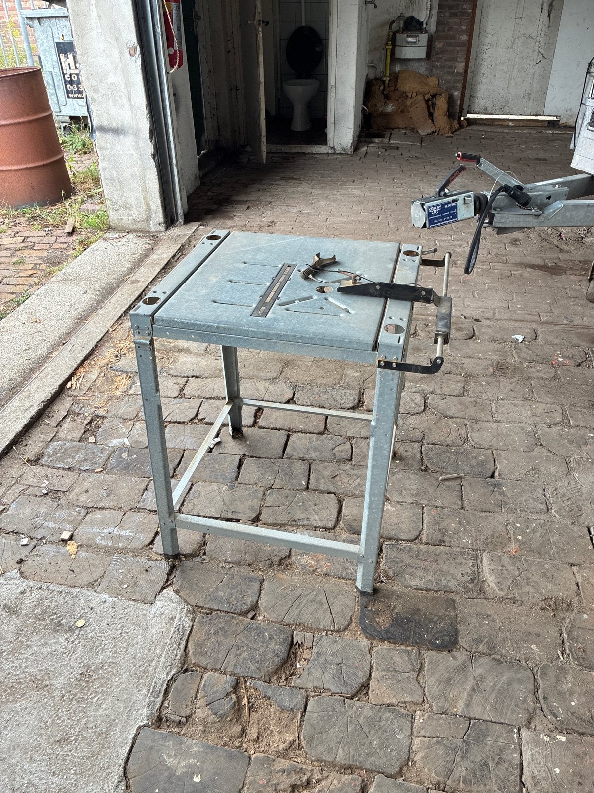 Zaagtafel voor hand cirkelzaag, Doe-het-zelf en Verbouw, Ophalen, Gebruikt, Overige typen