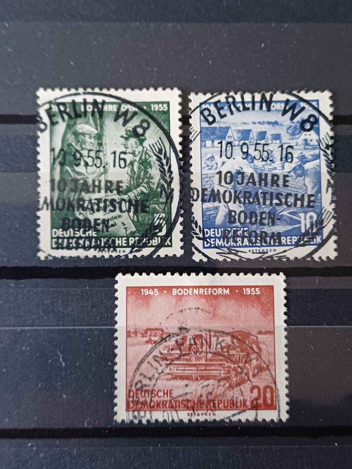DDR 481-483 gestempeld, Ophalen of Verzenden, DDR, Gestempeld