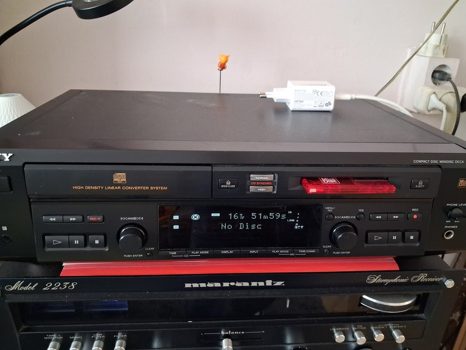 Sony MXD-D3 Compact Disc MiniDisc Deck, Ophalen of Verzenden