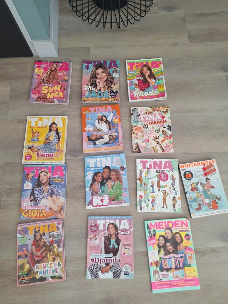 Tina tijdschriften en boeken - diverse edities, Ophalen, Gelezen, Damesbladen