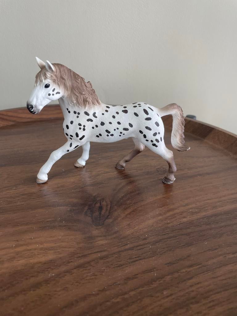 Schleich Appaloosa Paard knabstrupper hengst 13889, Ophalen of Verzenden, Gebruikt