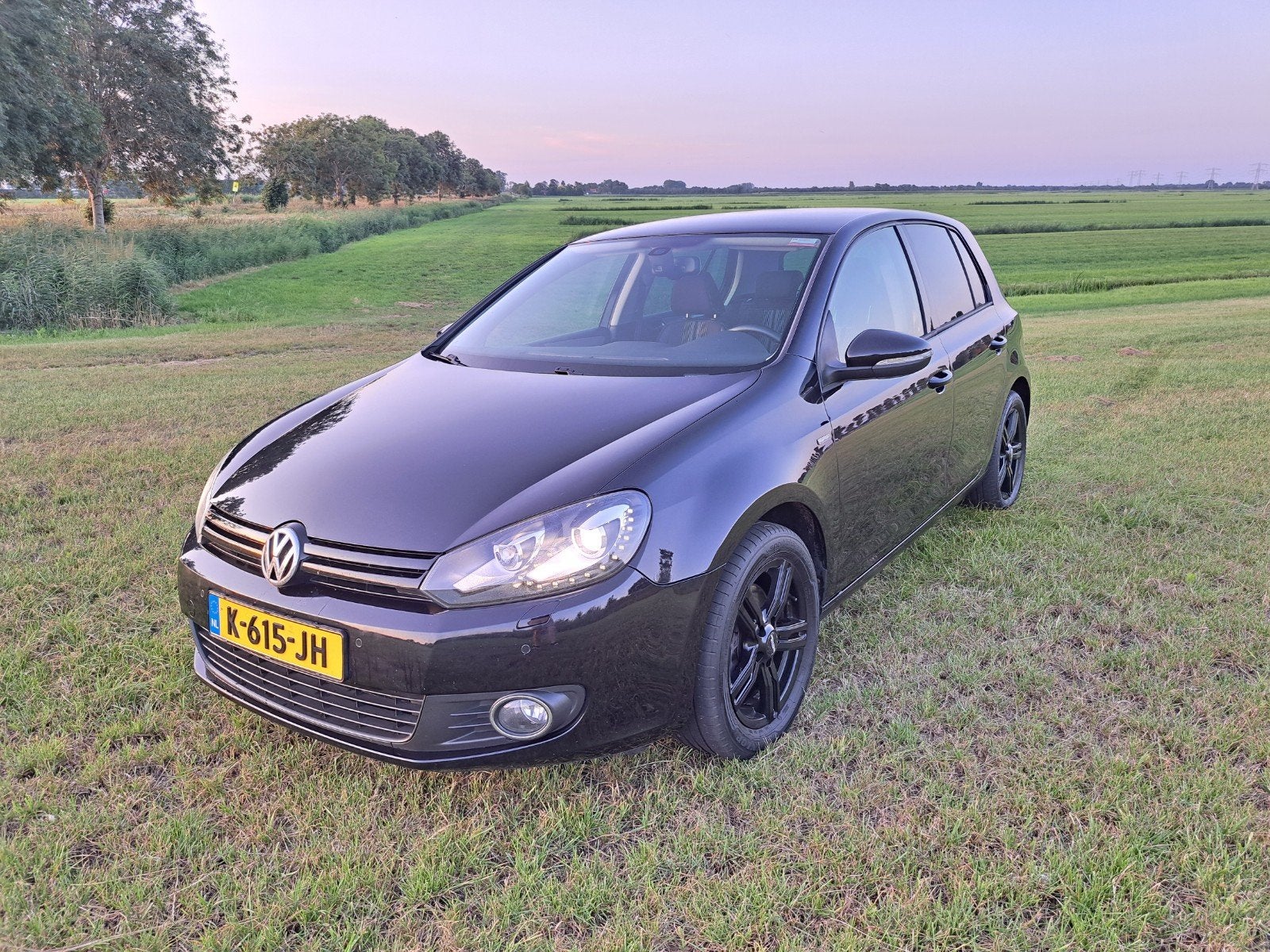 Volkswagen Golf 1.4 TSI 90KW 5D 2012 Zwart, Auto's, Volkswagen, 4 cilinders, Handgeschakeld, Geïmporteerd, 1390 cc